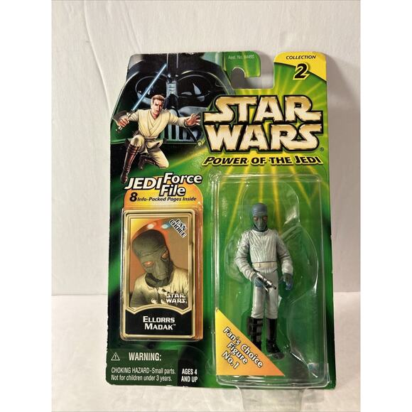 Star Wars Power of the Jedi Action Figure Lot Obi-Wan Qui-Gon Ellorrs Madak NIB - Picture 6 of 13